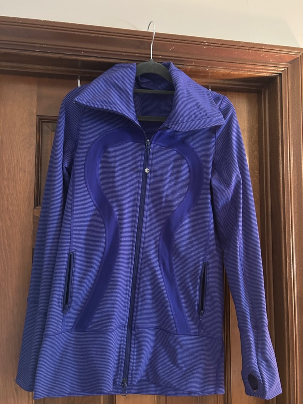 lululemon athletica Purple Full-Zip Sculpting Jacket